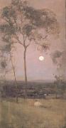 Arthur streeton About us the Great Grave Sky (nn02) oil on canvas